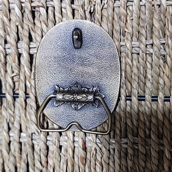 NRA golden eagle belt buckle - Picture 2 of 3